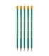 5 x ołówek hb/2 BIC evolution original z gumką, wykonany z żywicy bezdrzewnej