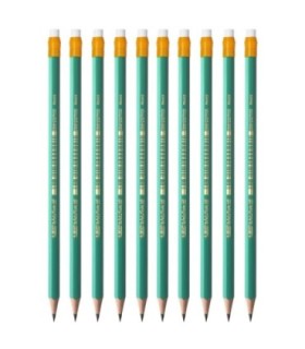 10 x ołówek hb/2 BIC evolution original z gumką, wykonany z żywicy bezdrzewnej