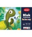 Blok techniczny kolorowy REXUS Benjamin A3 10 kartek, 150g/m2