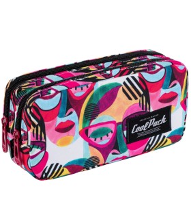 Piórnik szkolny dwukomorowy saszetka Coolpack Primo CINCO