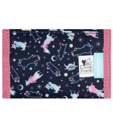 Portfel dziecięcy zapinany na rzep Derform CLEO&FRANK PIESEK golden RETRIVER