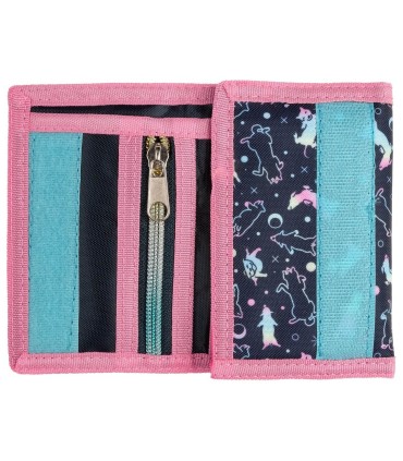 Portfel dziecięcy zapinany na rzep Derform CLEO&FRANK PIESEK golden RETRIVER