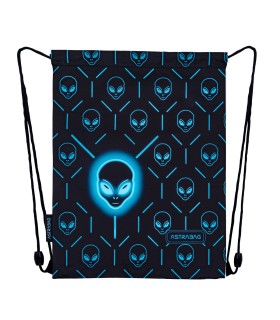 Worek na obuwie strój gimnastyczny ASTRABAG NEON UFO
