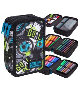 PIÓRNIK POTRÓJNY Z WYPOSAŻENIEM COOLPACK JUMPER 3, Football