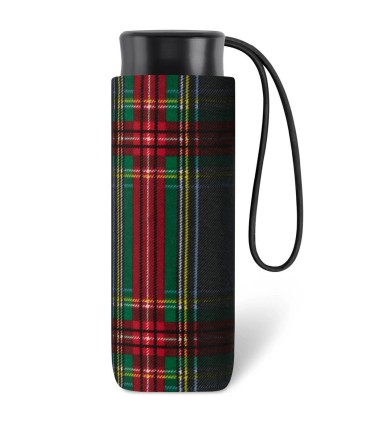 Parasolka do kieszeni lub torebki 16,5 cm składana na 5 Happy Rain w kratę