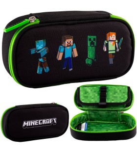 Piórnik usztywniana saszetka na licencji Minecraft  ASTRA
