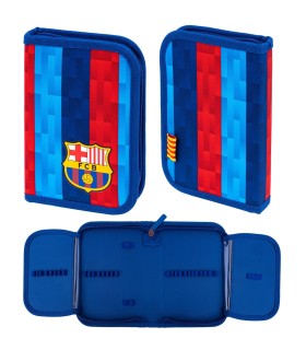 Piórnik szkolny pojedynczy bez wyposażenia Astra FC BARCELONA licencyjny