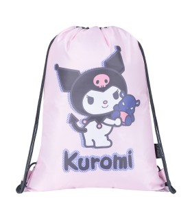 Worek  z imiennikiem na obuwie, strój gimnastyczny St.Majewski, KUROMI PINK