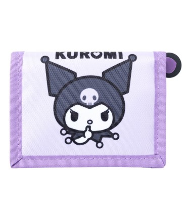 Portfel zapinany na rzep St.Majewski, KUROMI VIOLET