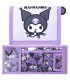 Portfel zapinany na rzep St.Majewski, KUROMI VIOLET