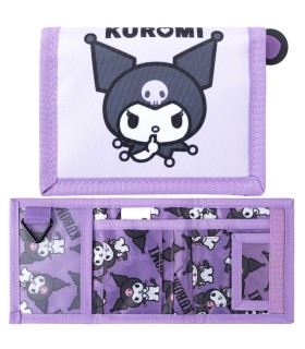 Portfel zapinany na rzep St.Majewski, KUROMI VIOLET