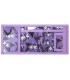 Portfel zapinany na rzep St.Majewski, KUROMI VIOLET