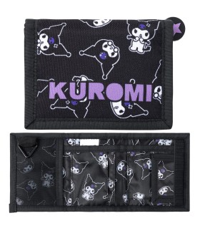 Portfel zapinany na rzep St.Majewski, KUROMI BLACK