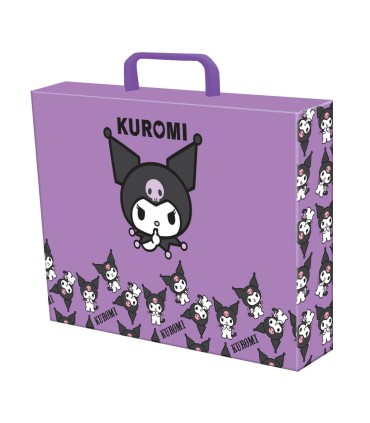 Teczka z rączką A4 XL Kuromi, St. Majewski, 33x25x9 cm