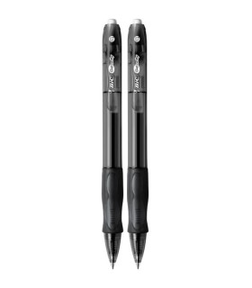 2x Długopis żelowy BIC Gel-ocity Original, czarny, 0,7 mm