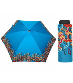 Kieszonkowa parasolka ULTRA MINI polskiej marki PARASOL, wzorzysta