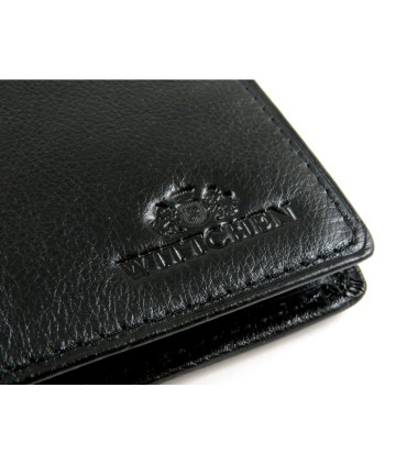 Etui na dokumenty, Wittchen, kolekcja Italy 21-2-174, czarne