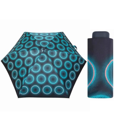 Kieszonkowa parasolka ULTRA MINI polskiej marki PARASOL, wzorzysta