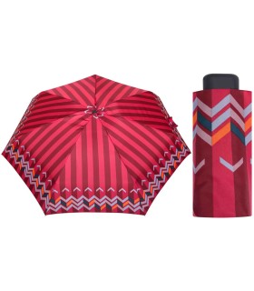 Kieszonkowa parasolka ULTRA MINI polskiej marki PARASOL, wzorzysta