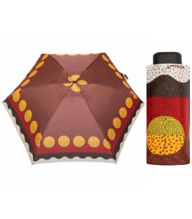 Kieszonkowa parasolka ULTRA MINI polskiej marki PARASOL, wzorzysta