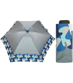 Kieszonkowa parasolka ULTRA MINI polskiej marki PARASOL, wzorzysta