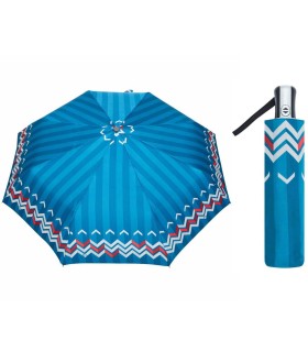 Automatyczna parasolka damska Carbon Steel polskiej marki Parasol, elegancka rączka