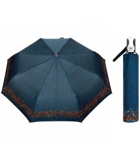 Automatyczna wytrzymała parasolka damska z włóknem szklanym polskiej marki Parasol