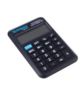 Kalkulator kieszonkowy DONAU TECH, 8-cyfrowy, czarny