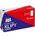 Klipy biurowe, klipsy do organizacji dokumentów, papieru,  15 mm (1/2”), 12 szt., Grand