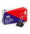 Klipy biurowe, klipsy do organizacji dokumentów, papieru,  19 mm (3/4″), 12 szt., Grand