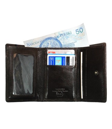 Brązowa portmonetka marki Wittchen 21-1-053, kolekcja Italy