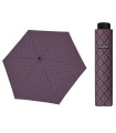 Parasolka damska do kieszeni lub torebki DOPPLER Fiber Havanna tylko 140 g, fioletowa
