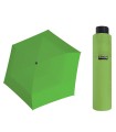 Parasolka damska do kieszeni lub torebki DOPPLER Fiber Havanna tylko 140 g, zielona