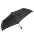 Automatyczna mocna parasolka męska polskiej marki Parasol, czarna
