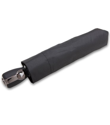 Automatyczna mocna parasolka męska polskiej marki Parasol, czarna