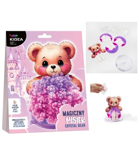 Zestaw kreatywny KIDEA Magiczny Krystaliczny MISIEK