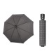 Automatyczna parasolka męska do teczki DOPPLER Fiber Magic, szara w romby