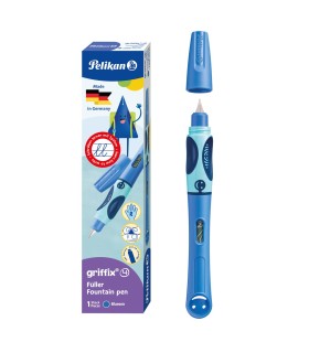 Pióro wieczne Pelikan Griffix Blue Sea, kartonik + 1 nabój