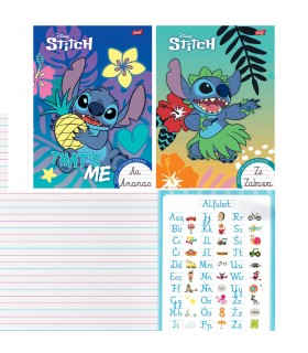 2 SZT. X ZESZYT A4, 32 KARTKI, 3 LINIA DO NAUKI PISANIA, STITCH, każdy inny