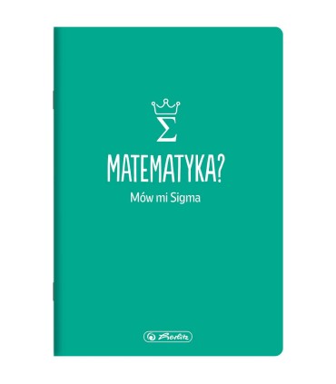 ZESZYT A5 DO MATEMATYKI, 60 KARTEK, KRATKA, HERLITZ