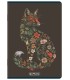 5 SZT. X ZESZYT A5, 32 KARTKI, KRATKA Z MARGINESEM, FLORAL ANIMALS, HERLITZ