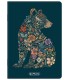 5 SZT. X ZESZYT A5, 32 KARTKI, KRATKA Z MARGINESEM, FLORAL ANIMALS, HERLITZ