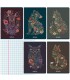 5 SZT. X ZESZYT A5, 32 KARTKI, KRATKA Z MARGINESEM, FLORAL ANIMALS, HERLITZ