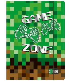 Teczka z gumką A4 tekturowa St-Majewski ST.RIGHT GAME ZONE