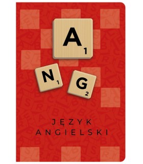 ZESZYT A5 ANGIELSKI, 60 KARTEK, KRATKA, SCRUBLE, ŚCIĄGA BENIAMIN / REXUS