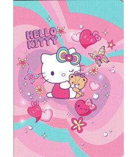 ZESZYT A5 32 KARTKI TRZY LINIE HELLO KITTY PINK 1 COOLPACK
