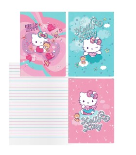 3 X ZESZYT A5 32 KARTKI TRZY LINIE HELLO KITTY COOLPACK