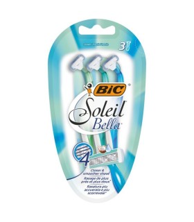 BIC SOLEIL BELLA maszynki do golenia damskie 3 sztuki
