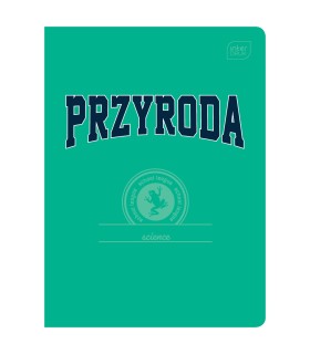 ZESZYT A5 PRZYRODA, DO PRZYRODY, 60 KARTEK KRATKA HYBRID INTERDRUK