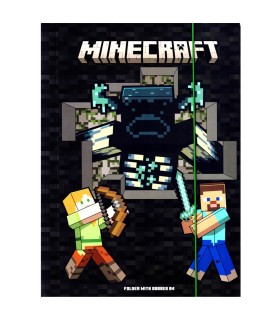 Teczka z gumką A4 Minecraft, na prace szkolne i dokumenty, Astra